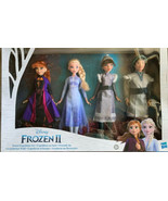 Frozen 2 Forest Expedition Fashion Doll Playset Anna Elsa Ryder Honeymar... - £39.95 GBP