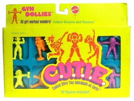 Vintage NOS 1986 Mattel Gym Dollies 10 CUTIE Workout Aerobic Dolls New NRFB - $29.99