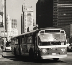 Chicago Transit Authority CTA Bus #3117 Route 3 King Drive Photograph - £7.58 GBP