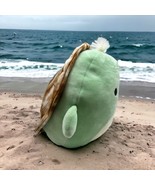 Squishmallow 8&quot; Antoni Sea Turtle Soft Tie Dye Shell Seafoam Sea Life Plush - £14.54 GBP