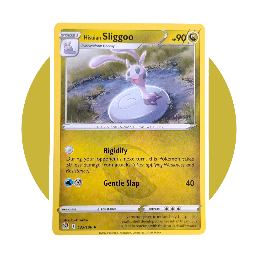 Lost Origin Pokemon Card (HH85): Hisuian Sliggoo 133/196 - $4.90