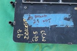 1997 Dodge Dakota 2.5L MT 4X2 Engine Control ECU ECM PCM  image 2