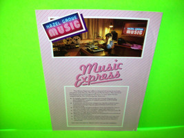 Hazel Grove MUSIC EXPRESS Background Cassette Music Original Promo Sales... - £23.85 GBP