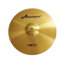 Cymbal Crash Cymbal Hero Brilliant Finish Bright Sound 16 Inch Drum Cymbal For P - £50.83 GBP