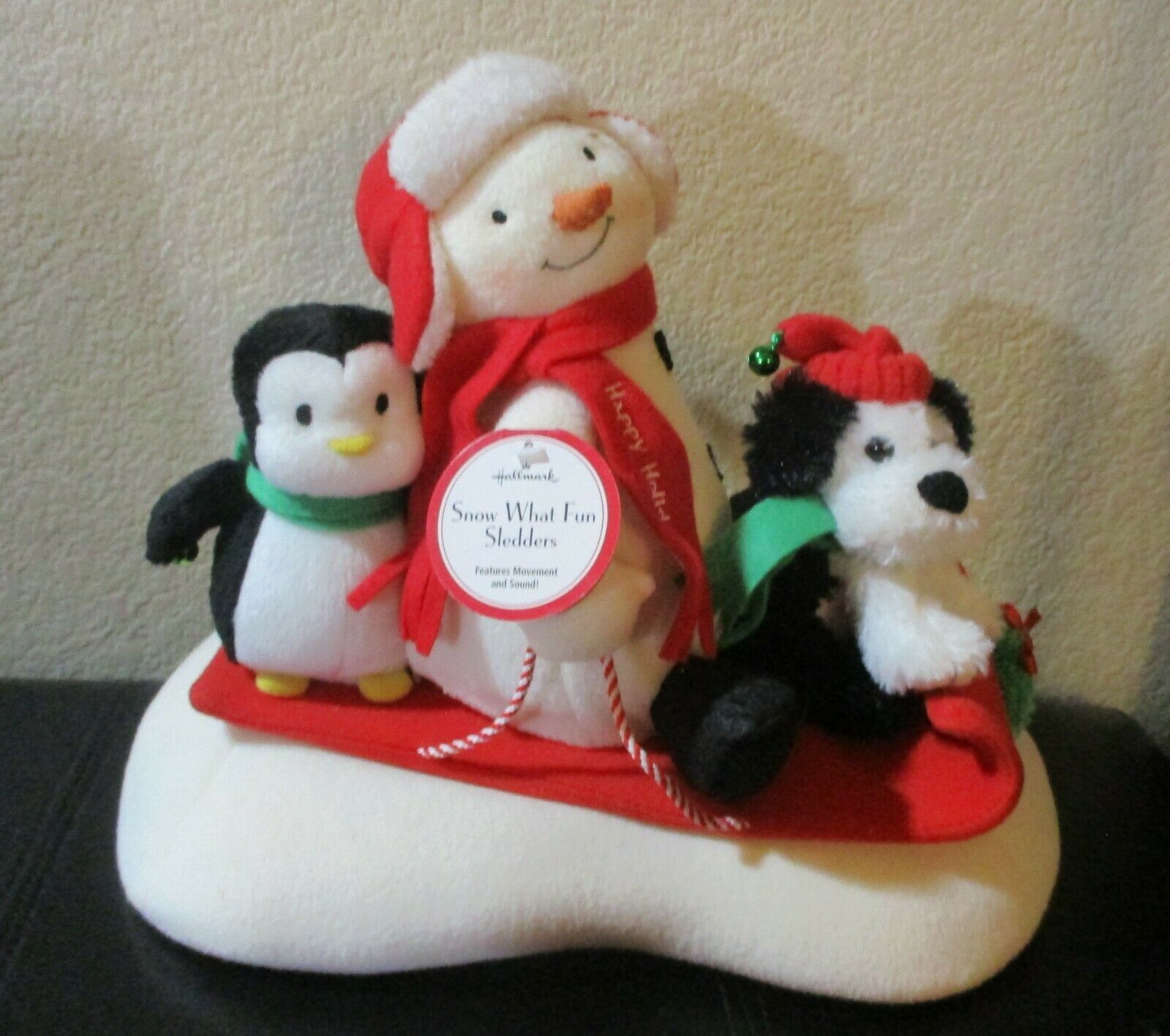 Hallmark 2007 Jingle Pals Snow What Fun Sledders NEW - $33.65