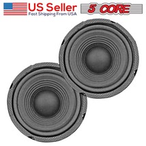 5Core 2 Pcs Car Speaker Coaxial Way 5&quot; 200 Watts PMPO Speakers For Car Audio - £12.57 GBP