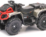 4.5 Inch Long Can-Am Outlander XMR Quad ATV Scale Diecast and Plastic Model - $19.79