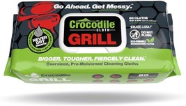 Crocodile Cloth Grill Cleaning Wipes - Grill Grate and BBQ Disposable Wi... - £37.47 GBP