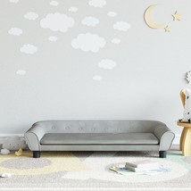 vidaXL Kids Sofa Light grey - $167.66
