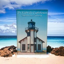 Pt. Cabrillo Lighthouse Mendocino California Refrigerator Magnet Color P... - £9.50 GBP