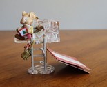 Vintage Mail Mouse Christmas Ornament Matrix Industries 1997 House of Lloyd - £11.99 GBP