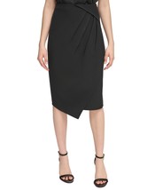 Calvin Klein Womens Pleated Knee Length Wrap Skirt - £13.12 GBP