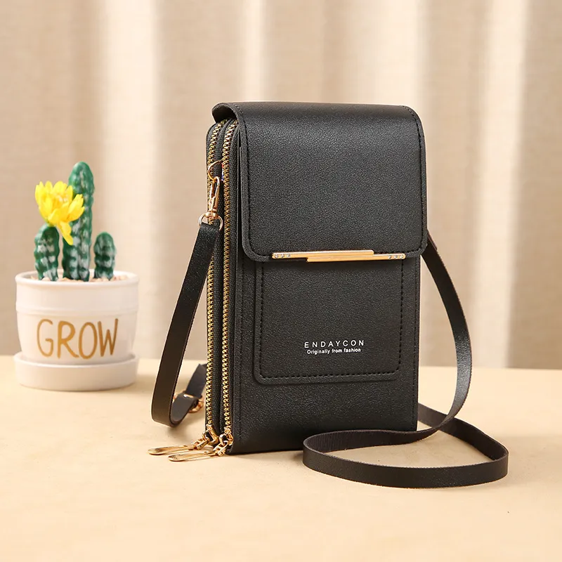 Women Crossbody Shoulder Bags Black - £7.98 GBP