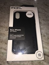 Incipio DualPro Case Dual Layer Protection Case For iPhone X &amp; XS Black NEW OEM - £10.00 GBP