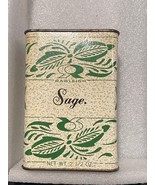 2.5oz Rawleigh Sage Tin 4.75&quot; X 3 1/8&quot; *Pre-Owned/Empty* dd1 - €8,61 EUR