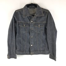 GIO Jeans Co. Womens Denim Jacket Cotton Black M - £18.97 GBP