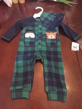 Lullaby 2 Piece 3 Month Boys Plaid Outfit - £14.93 GBP