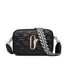 Female Square Crossbody Shoulder Bags Three-tier Large Capacity Design Knitted M - £76.37 GBP