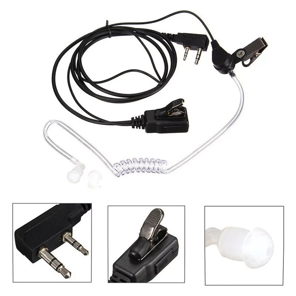 NEW Security Radio Walkie Talkie Acoustic Tub Headset Earphone Earpiece ... - $6.99