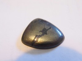 42.83ct 28x24x5mm Apache Gold Natural Cabochon for Jewelry Making - $1.34