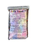 JellyBeadZ 8 Ounces, Large Marble Size, Water Bead Gel, Bright Rainbow Mix - £7.18 GBP