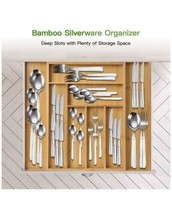 Bamboo Drawer Multi-use Organizer (a) N10 - £88.41 GBP
