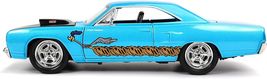 Hollywood Rides Looney Tunes 70 Plymouth Road Runner w/ Wile E Coyote 1/24 Scale image 6