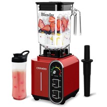 Professional Countertop Blender For Kitchen,1800W, 9 Speeds, 52Oz Bpa-Fr... - £153.50 GBP