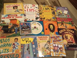 Lot Of 14 Children&#39;s Books I Spy Amelia Bedelia The Little House Buzz Boy  .... - £12.55 GBP