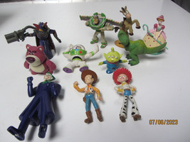Disney Store Disney Pixar Toy Story 10th Anniversary Figurine Set 8 plus 2 extra - £7.85 GBP