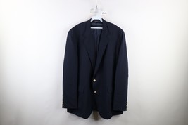 Vintage 70s Mens 50 Extra Long Distressed 2 Button Suit Coat Blazer Jack... - $67.70 CAD