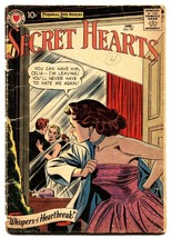 Secret Hearts #52 Comic Book 1959-DC Romance - £16.82 GBP