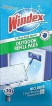 Windex® Outdoor All-in-One Glass Window Cleaning Tool Refill Pads 2 count - £14.87 GBP