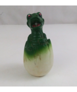 Vintage Baby Aligator Bath Tub Water Squirter Toy 4&quot; - $4.94