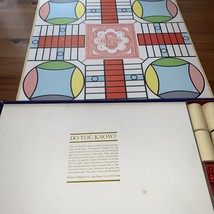 Vintage PARCHEESI Board Game 1982 Selchow &amp; Righter Family Game Missing Pieces - £5.62 GBP