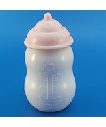 Fisher Price Little Mommy Baby Doll Bottle Pink Top Replacement Accessory Chunky - $12.86