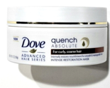 Dove Advanced Hair Series Quench Absolute Curly Coarse Hair Restoration ... - $39.99