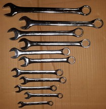 20CC85 COMBINATION WRENCHES, MIT CHINA, 3/8&quot; TO 1&quot; BY 16THS, VERY GOOD C... - £18.33 GBP