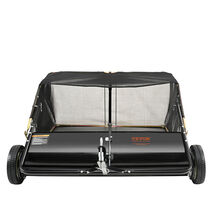 VEVOR Tow Behind Lawn Sweeper, 50 in, Large Capacity Leaf &amp; Grass Collector - $293.16 CAD
