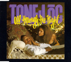 Tone Loc - All Through The Night (Cd Single 1991, Maxi) - £7.11 GBP