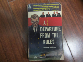 1960 A Departure From The Rules By Anthony Robinson Avon Books Paperback - £7.81 GBP