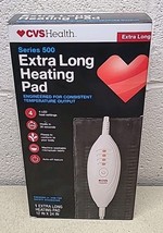 CVS Health Extra Long Heating Pad Series 500 - 4 LED Heat Settings 12 in... - €18,67 EUR