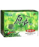 20 Bags Whole Leaf Tea - TRANDITION FRESH GREEN TEA Foil Wrapped Bag- (NEW) - $16.12 CAD