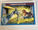 Silver Surfer Vs Thanos Trading Card Marvel Comics 1990 #116 - $1.97