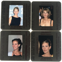 4 Diff 1997-1998 Julia Roberts Celebrity Photo Transparency Film Slide 35mm - £14.48 GBP
