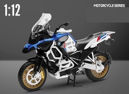 1:12 BMW R1250 GS 02 with base alloy die-cast car motorcycle model die-cast - £24.77 GBP