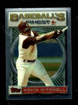 1993 Topps Finest #136 Kevin Mitchell Nm Reds *X88591 - £2.68 GBP