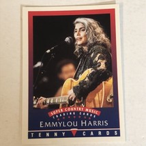 Emmylou Harris Super County Music Trading Card Tenny Cards 1992 - £1.57 GBP