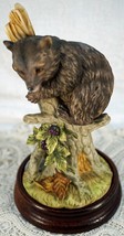 Porcelain Figurine by Stefani Grizzly Cub 82/32 w/ stand &amp; box. Made in Japan - £20.65 GBP