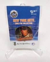 New York Mets 2005 Pin Collection Carlos Beltran #15 New York Times New - £3.13 GBP